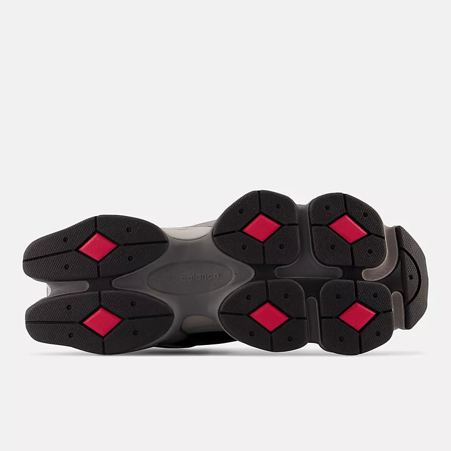 9060 scarpe Black con Castlerock e Rain Cloud